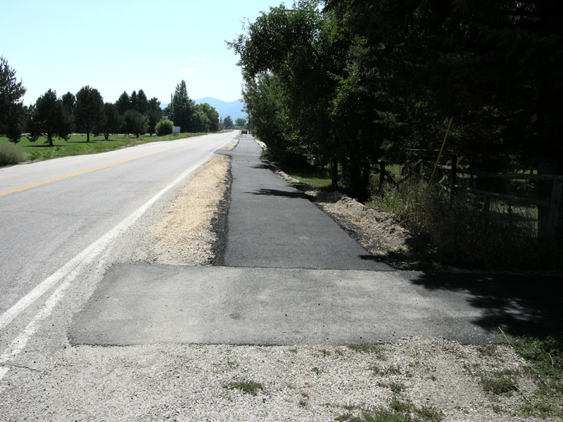 Ogden Valley Pathways hwy. 162 Eden pathway.